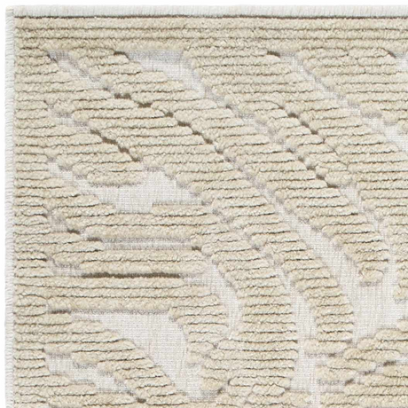 Keto Beige Washable Area Rug
