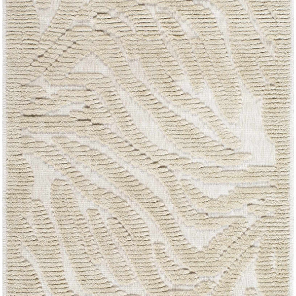 Keto Beige Washable Area Rug