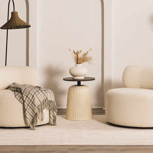 Gowan Beige Area Rug