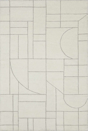 Fusao Off White Area Rug