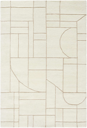 Fusao Beige Area Rug