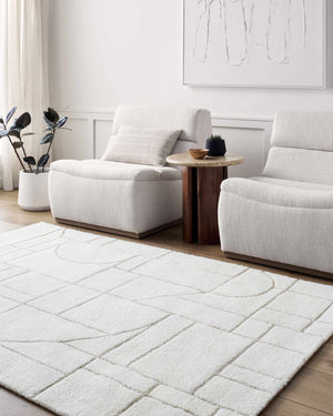 Fusao Beige Area Rug