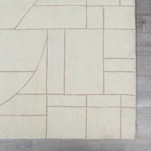 Fusao Beige Area Rug