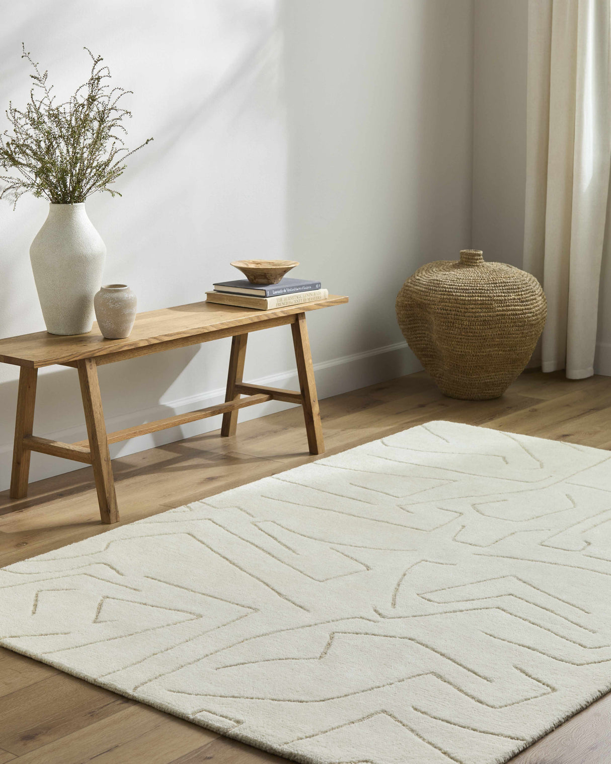 Mony Beige Area Rug