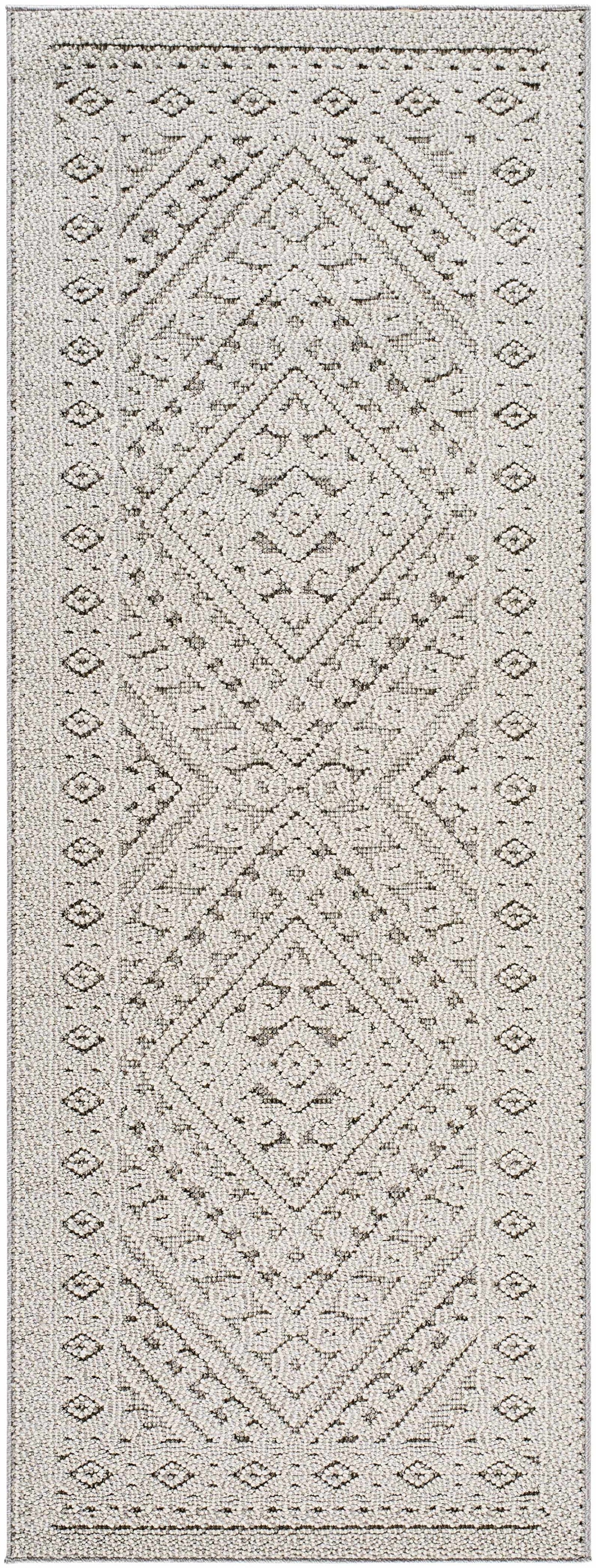 Hibah Natural Gray Area Rug - Clearance