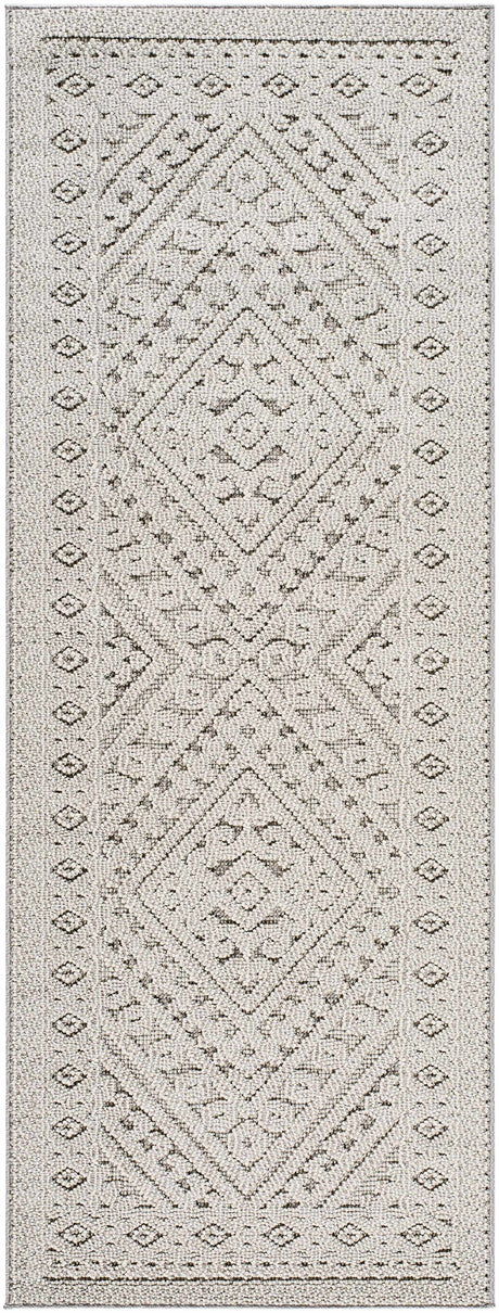 Hibah Natural Gray Area Rug - Clearance