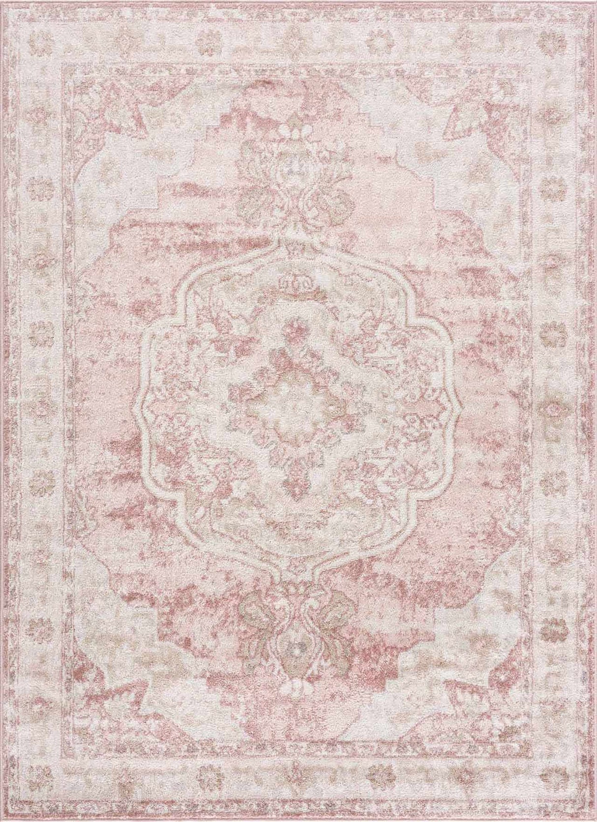 Kandos Blush & Light Pink Area Rug