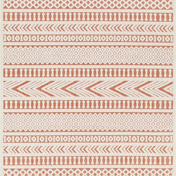 Jove Orange Outdoor Rug - Clearance