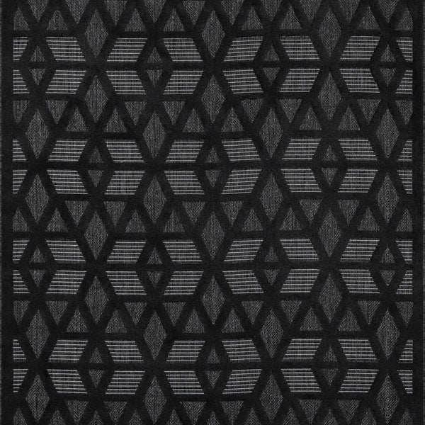 Nuri Black Outdoor Rug