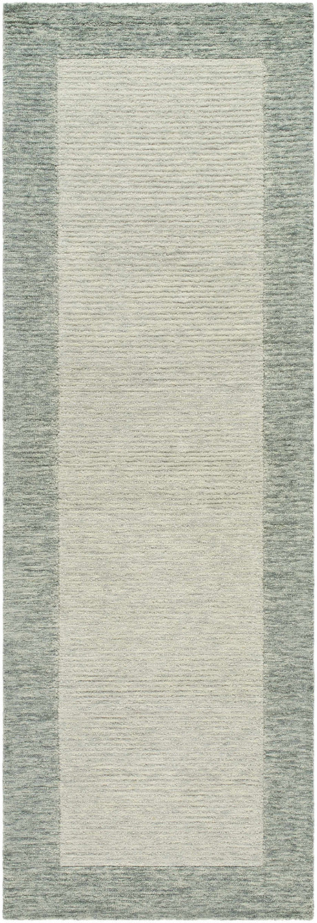 Amadi Green Wool Area Rug