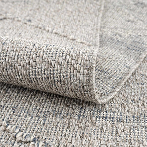 Baqer Taupe & Gray Textured Performance Rug - Clearance
