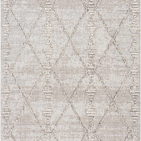 Nyla Bone Indoor & Outdoor Rug - 2x3 Clearance