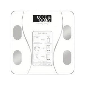 Smart Bluetooth Digital Scale – LED Display with App Sync and Rechargeable Battery