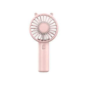 Mini Handheld Fan USB Rechargeable 3-Speed Portable 2-Pack