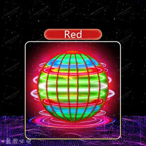 Flying LED Ball Toy for Kids – Hand Controlled 360° Rotating Cosmic Globe