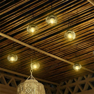 Ortiny Solar Lantern Outdoor – Waterproof Hanging Decorative Lights for Garden