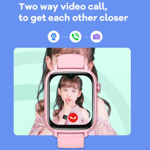 4G Kids Smart Watch with GPS, Video Call, SOS, Camera & Location Tracker