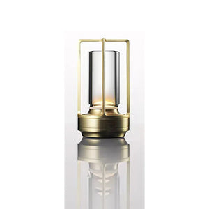 LED Crystal Table Lamp Touch Dimmable Rechargeable Bedside Night Light Decor