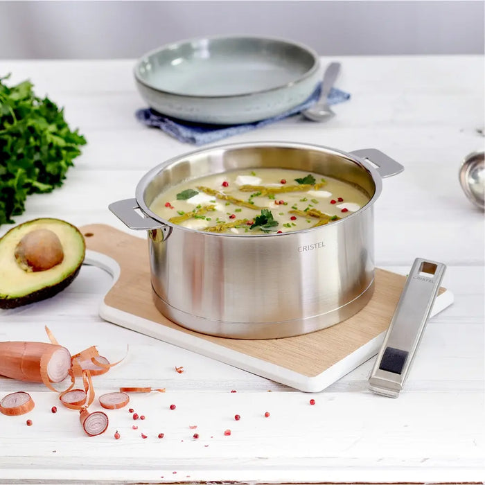 CRISTEL USA Saucepan with Lid
