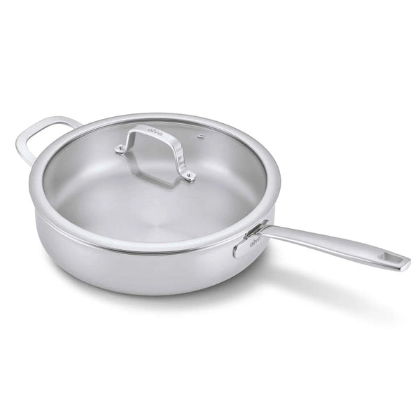 Sauté Pan with Lid — 4-Qt.