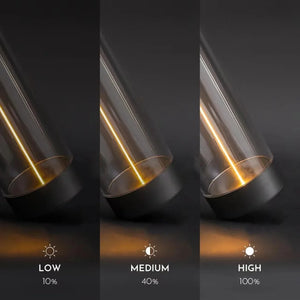 Minimalist Touch Bedside Table Lamp Cordless LED Nightstand Light Dimmable