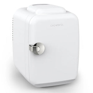 Crownful 4L Mini Fridge Portable Beauty Cooler Warmer Car Home Travel
