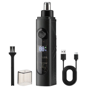 Electric Nose Hair Trimmer USB Rechargeable Ear & Nose Hair Remover for Men
