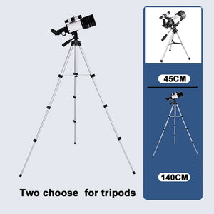 Professional Astronomical Telescope 150X Zoom F30070 HD Moon Viewing Beginner Stargazing