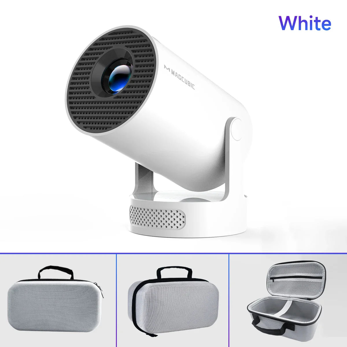 8K HD Portable Projector with WiFi6 BT5.0 Android Home Theater Outdoor Cinema