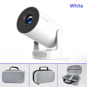 8K HD Portable Projector with WiFi6 BT5.0 Android Home Theater Outdoor Cinema
