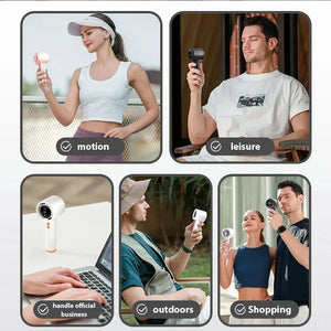 Portable Handheld Fan 100-Speed Turbo Mini Cooling Fan