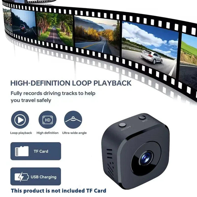 Xiaomi 8K Mini Security Camera Full Color Night Vision WiFi Motion Surveillance