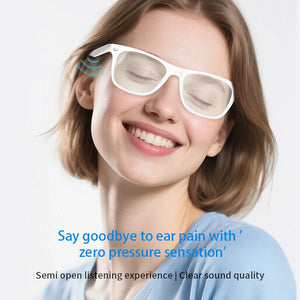 AI Smart Glasses Bluetooth Translation Sunglasses Call Headphones UV Protection