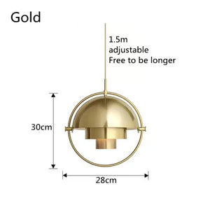 Modern Nordic Pendant Light E27 Hanging Lamp for Bedroom Dining Room Bedside