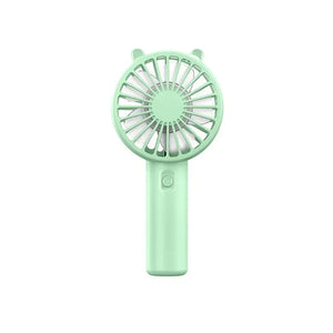 Mini Handheld Fan USB Rechargeable 3-Speed Portable 2-Pack