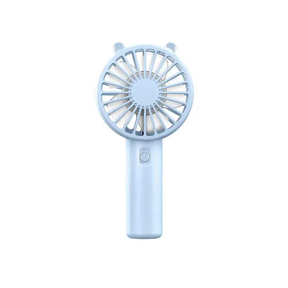 Mini Handheld Fan USB Rechargeable 3-Speed Portable 2-Pack
