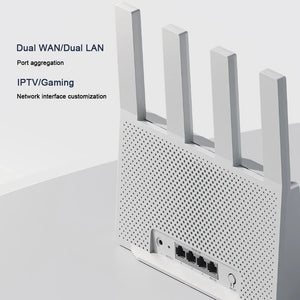 WiFi 7 BE3600 Dual Band Gaming Router 3570Mbps Mesh VPN Dual WAN LAN