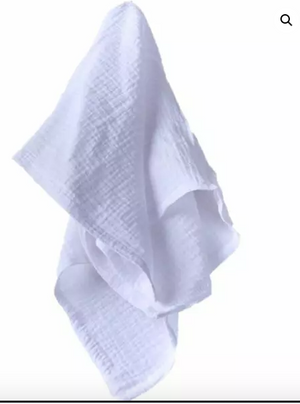 Cotton Crinkle Cloth Napkins, Set of Four