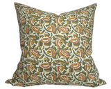Marbella Pillow Cover in Green, Walter G Textiles