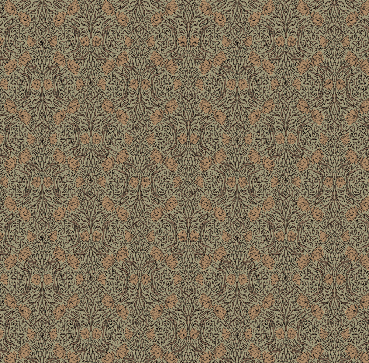 Amberly Wallpaper by Aubrey Fairchild