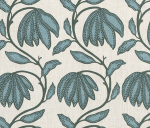 Desert Floral Pillow Cover in Wild Sage