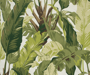 Travelers Palm Pillow Cover in Sage