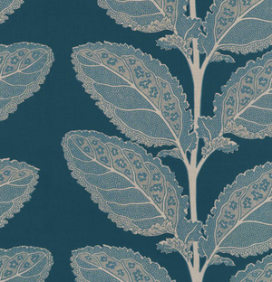 Lacinato Pillow Cover in Mineral Blue