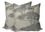 Torrey Pines Pillow Cover in Beige