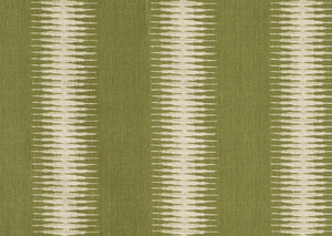 Ikat Pillow Cover in Olive Green, Peter Dunham Textiles