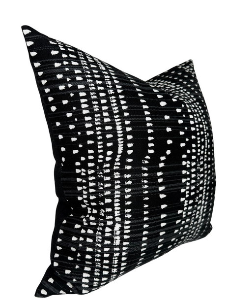 Thibaut Cape Town Pillow Cover in Black