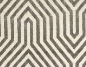 Vanderbilt Pillow Cover in Dove Grey, Schumacher Textiles