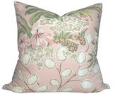 Meadow Floral Pillow Cover in Blush