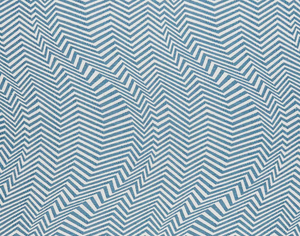 Sea Swell Pillow Cover in Blue, Jennifer Shorto Textiles