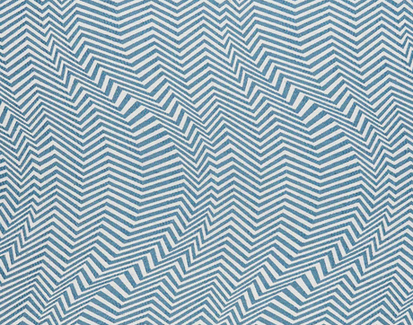 Sea Swell Pillow Cover in Blue, Jennifer Shorto Textiles